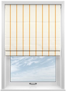 The British Stripe Co. Victoria, Notting Hill No.2 - Twist&Fit Roman Blind